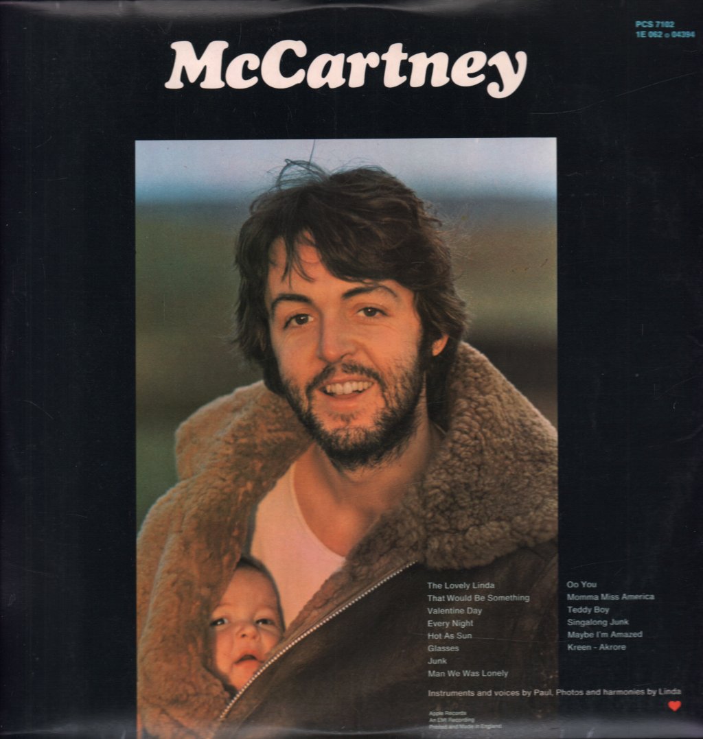 Paul McCartney - Mccartney - Lp