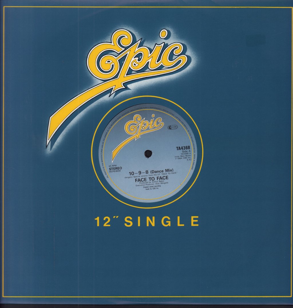 Face To Face (80'S Group) - 10-9-8 - 12 Inch