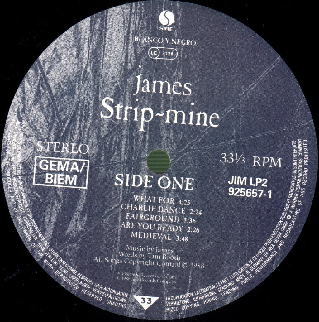 James - Strip-mine - Lp