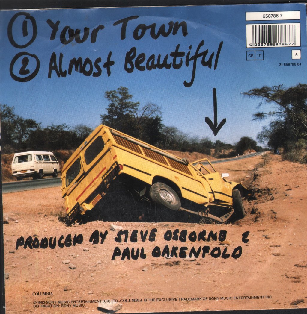 Deacon Blue - Your Town - 7 Inch