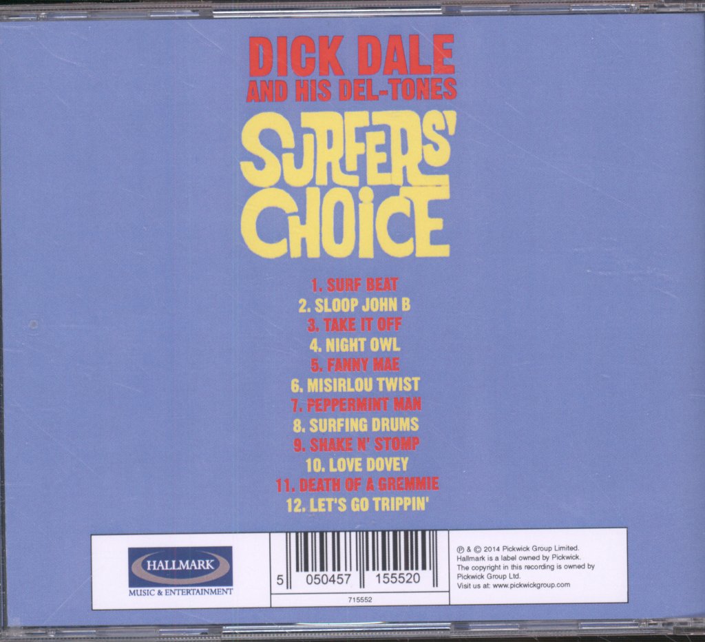 Dick Dale & His Del-Tones - Surfers' Choice - Cd