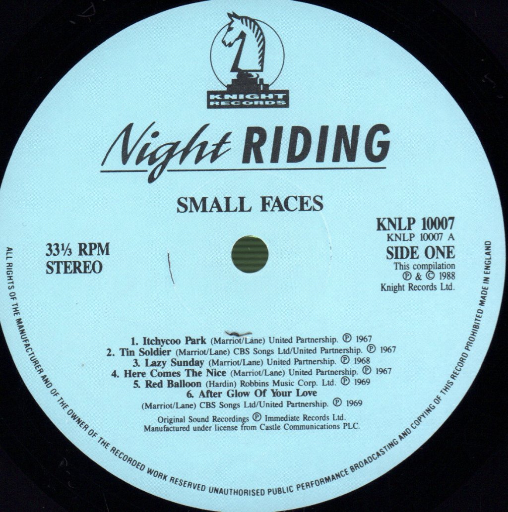 Small Faces - Night Riding - Lp
