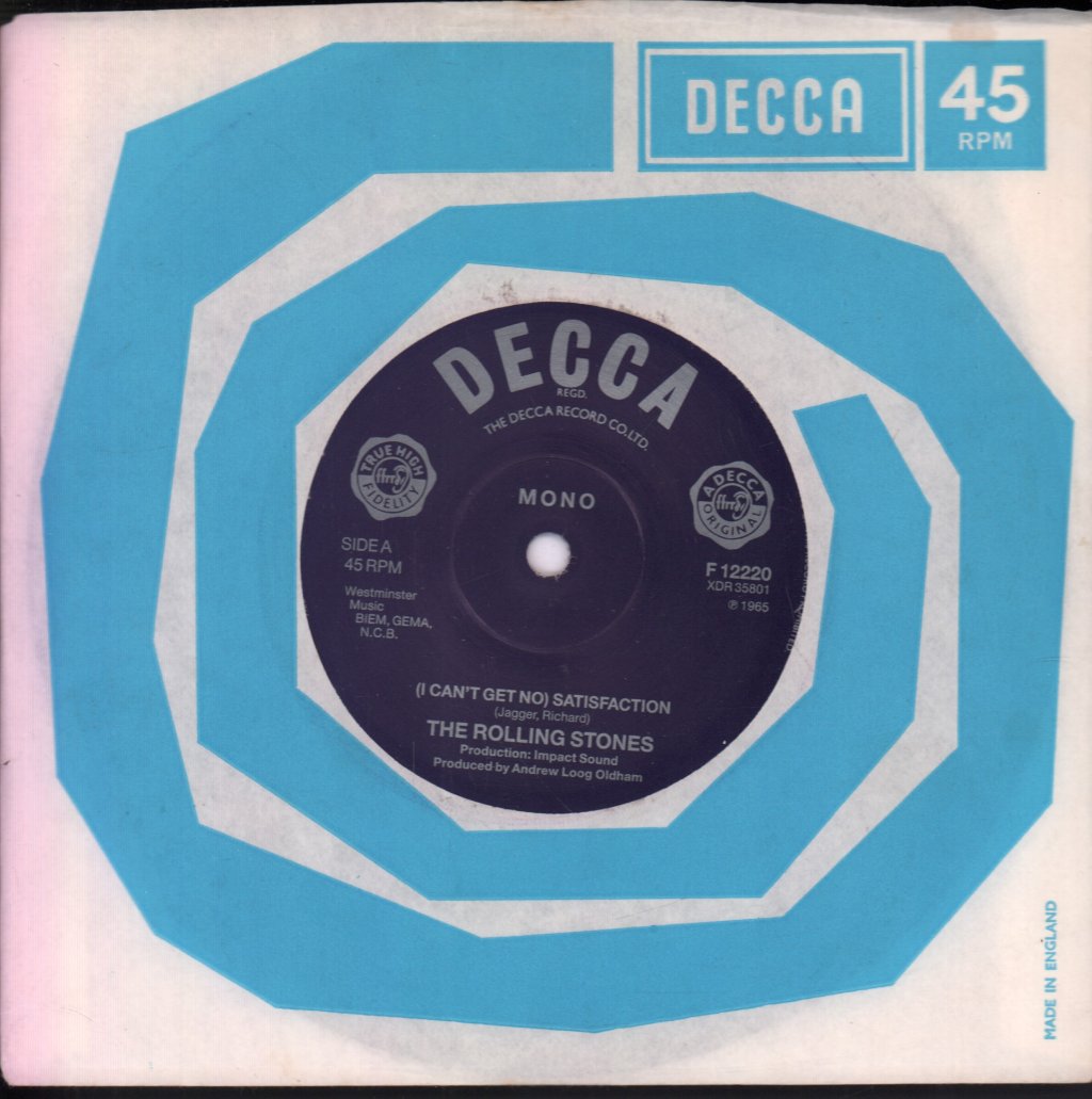 Rolling Stones - Satisfaction - 7 Inch