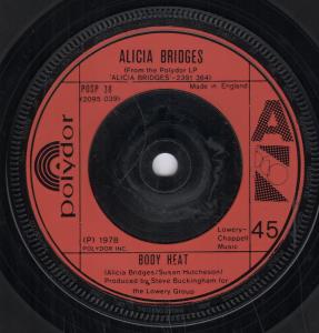 Alicia Bridges - Body Heat - 7 Inch