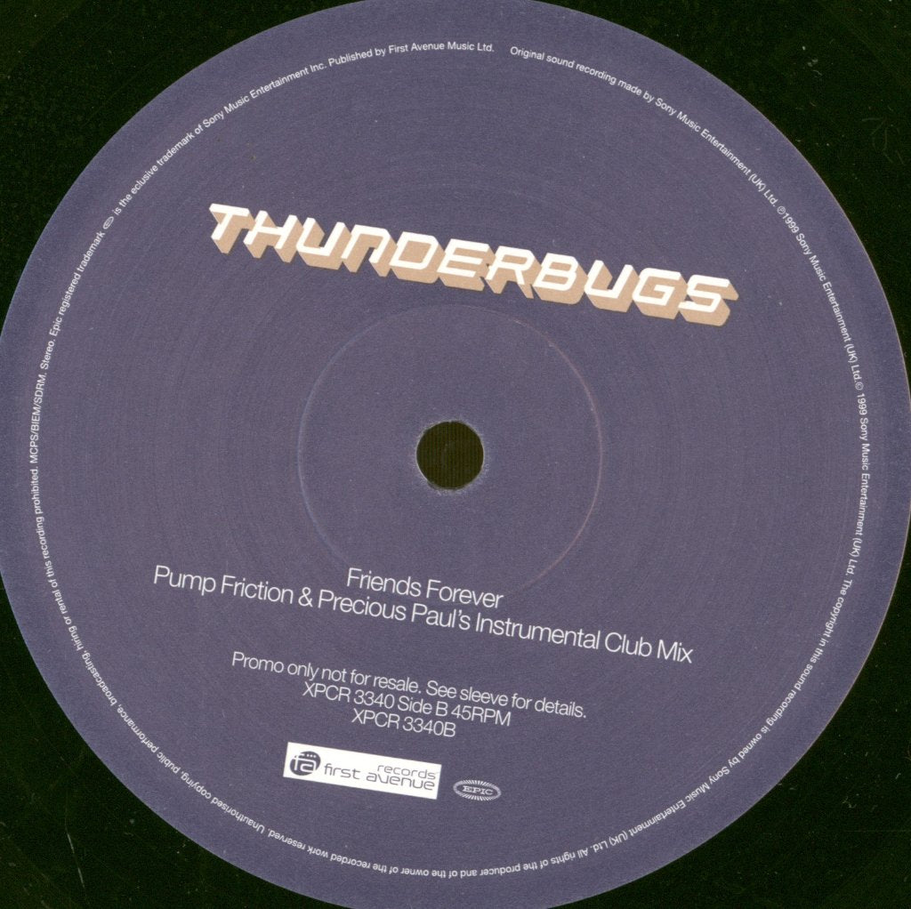 Thunderbugs - Friends Forever (The Pump Friction & Precious Paul Mixes) - 12 Inch