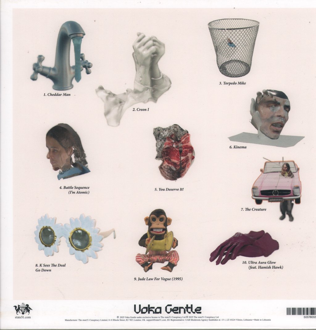 Voka Gentle - Domestic Bliss (Signed) - Lp