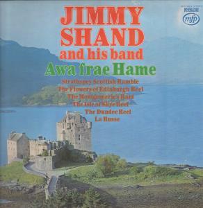 Jimmy Shand And His Band - Awa' Frae Hame - Lp