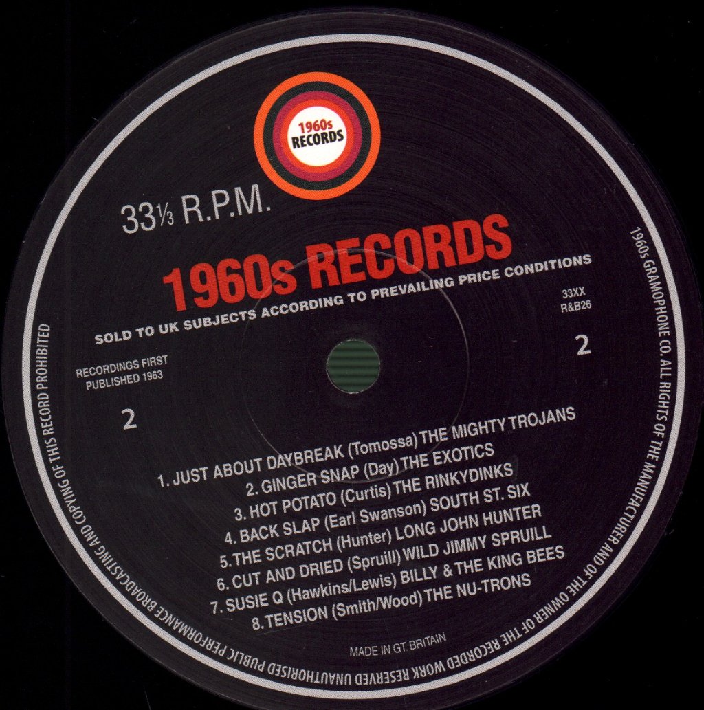 Various Artists - Mighty Instrumentals R&B Style 1963 - Lp