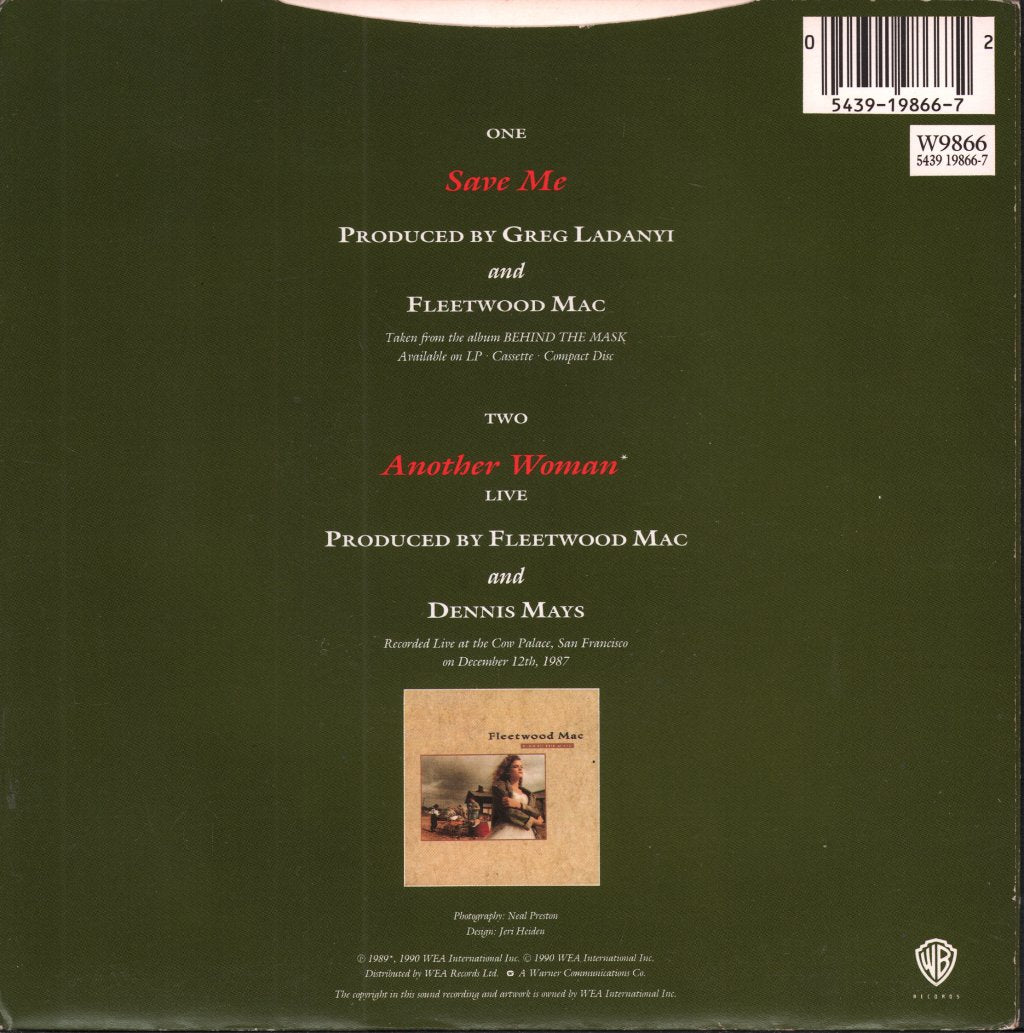 Fleetwood Mac - Save Me - 7 Inch