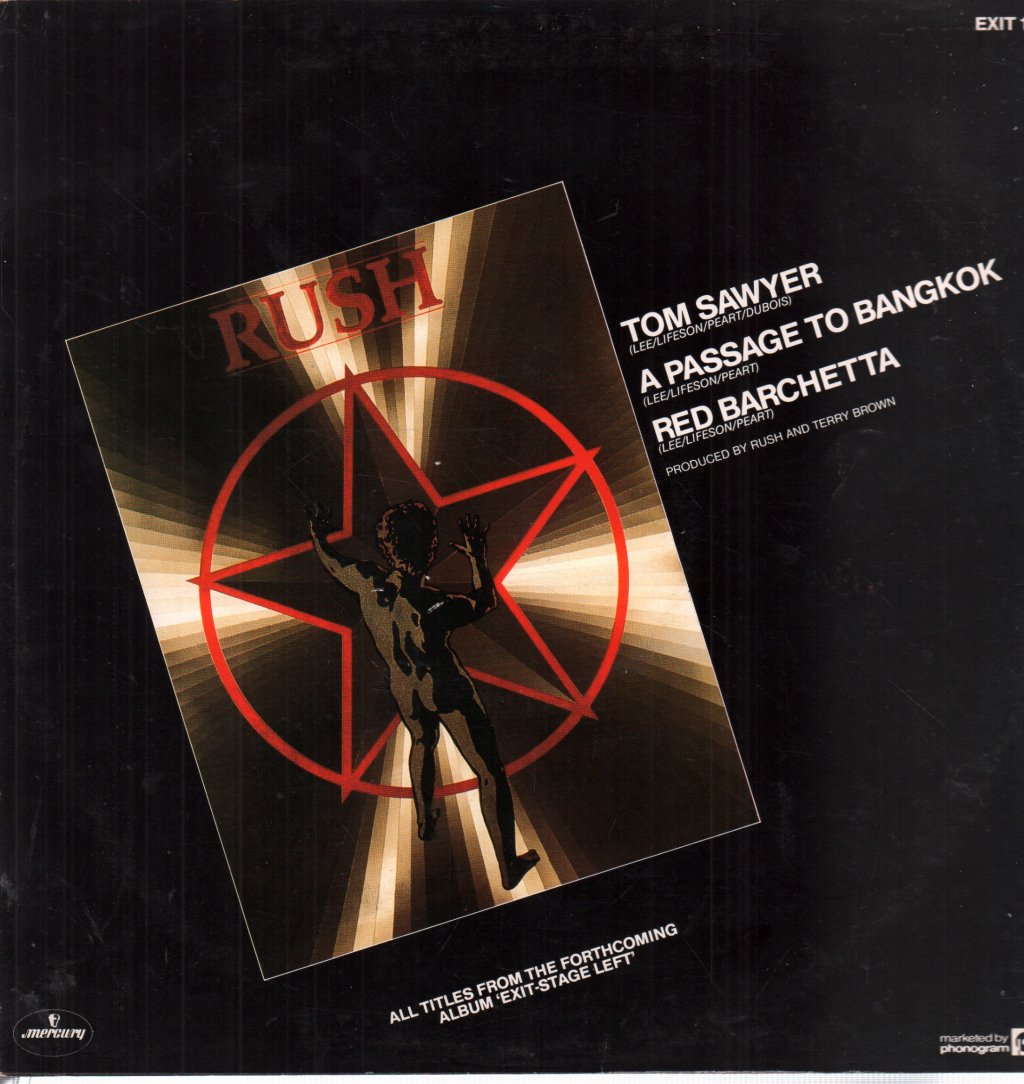 Rush - Tom Sawyer - 12 Inch