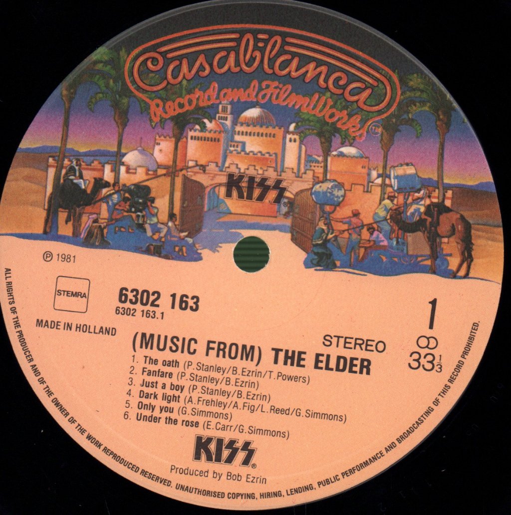Kiss - (Music From) The Elder - Lp