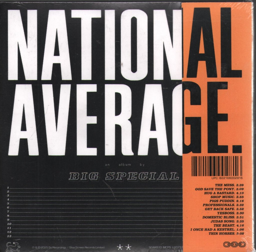 Big Special - National Average. - Cd