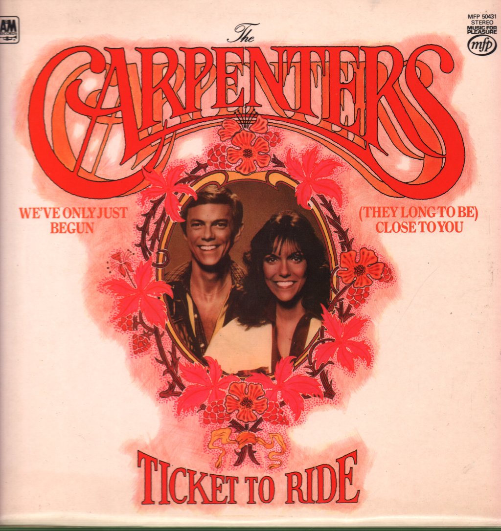 Carpenters - Ticket To Ride - Lp