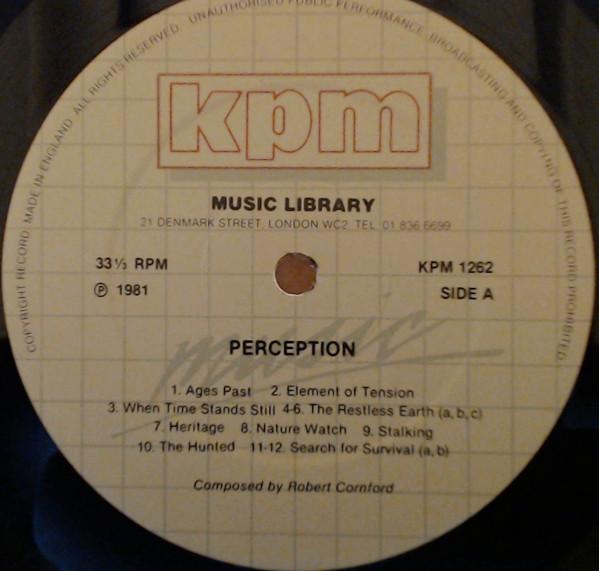 Robert Cornford / Skaila Kanga - Perception - Lp