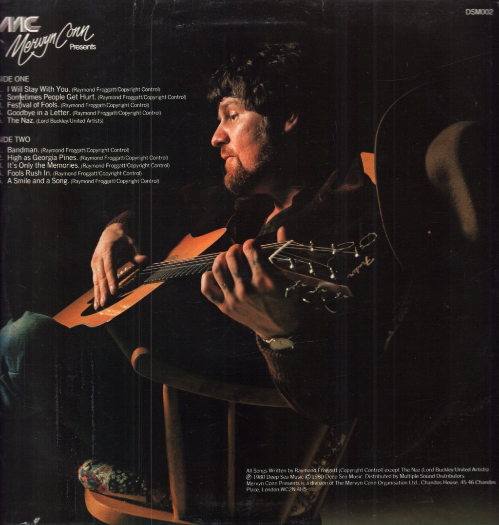 Raymond Froggatt - Stay With Me - Lp