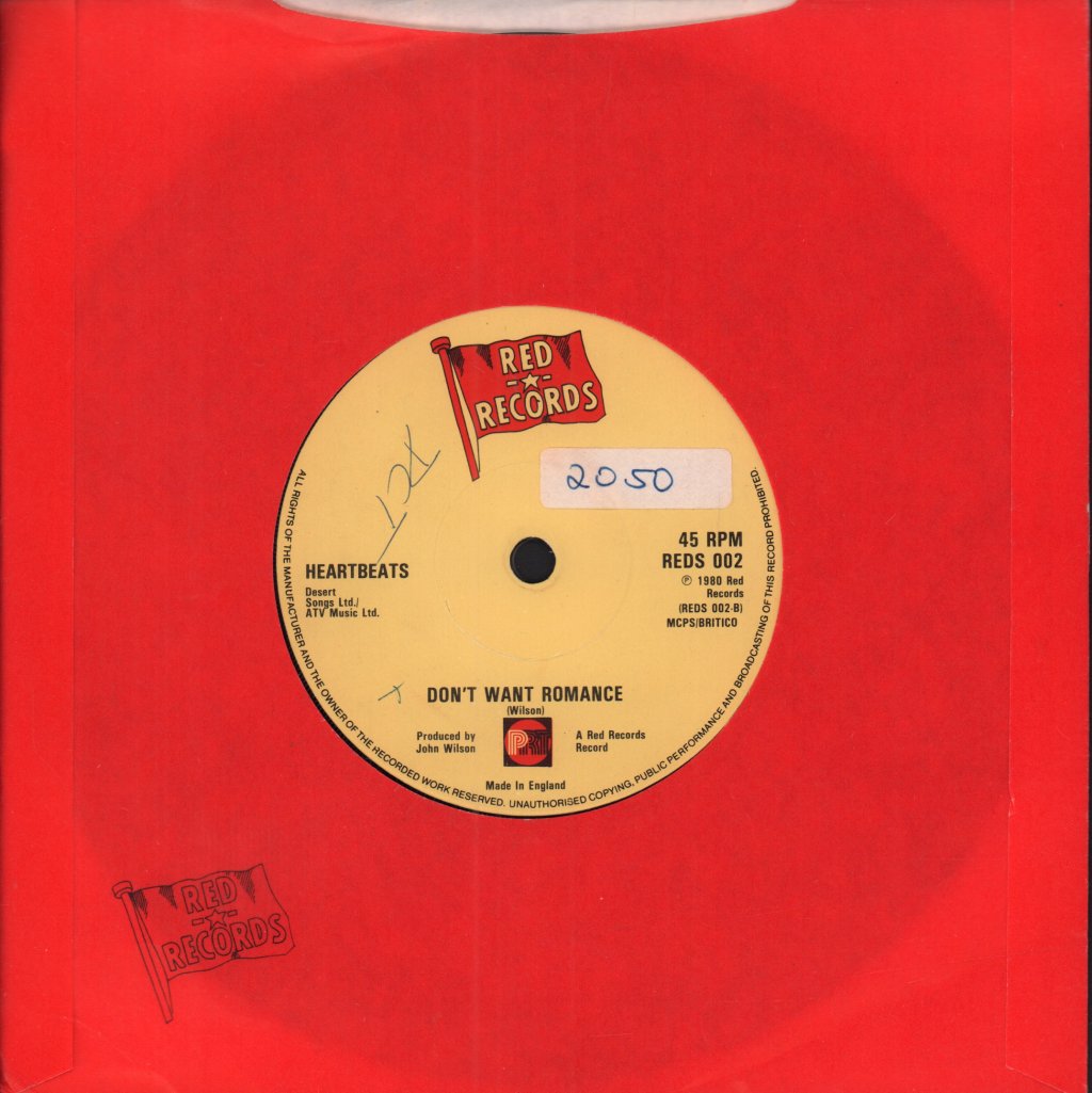 Heartbeats (Early 80'S Mod Group) - Talk To Me - 7 Inch