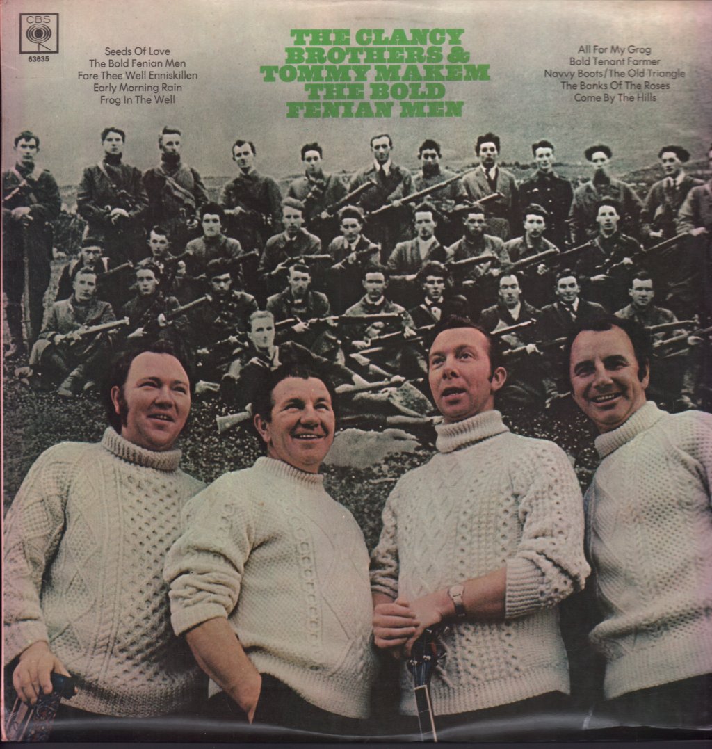 Clancy Brothers And Tommy Makem - Bold Fenian Men - Lp