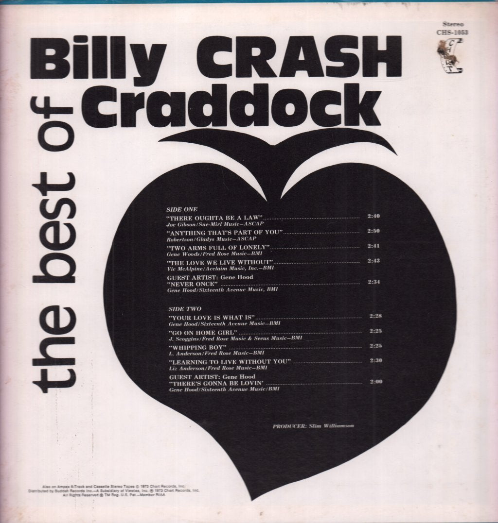 Billy 'Crash' Craddock - Best Of - Lp