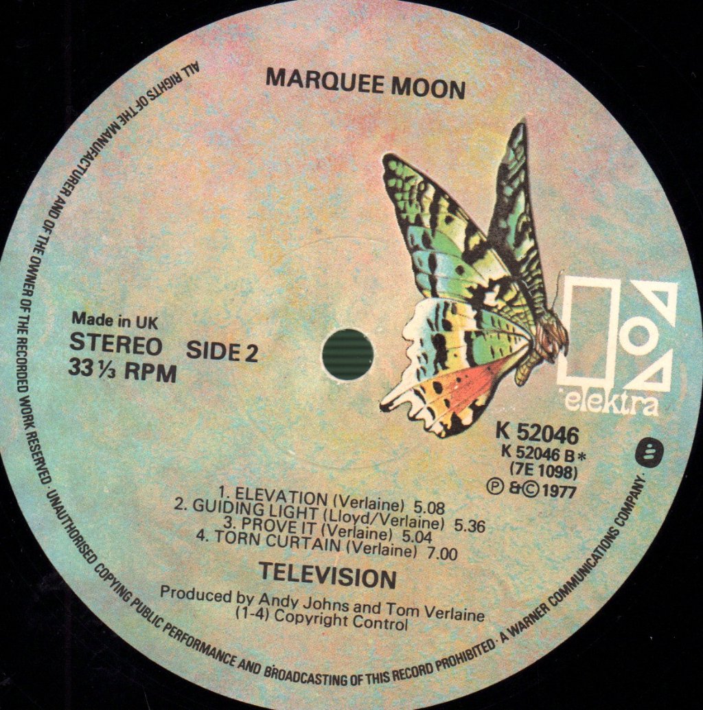 Television - Marquee Moon - Lp