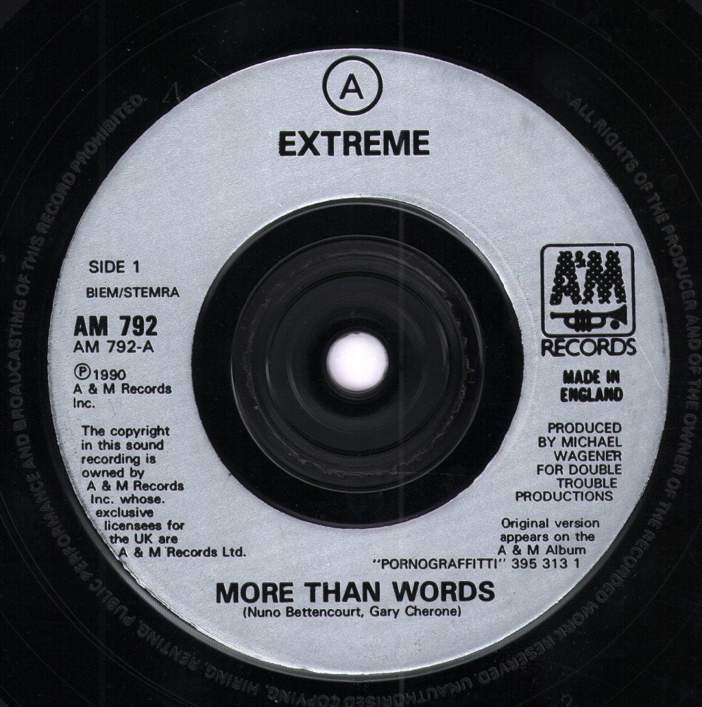 Extreme - More Than Words - 7 Inch