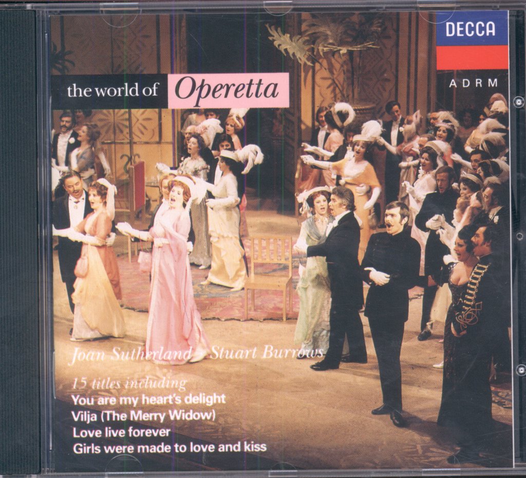 Joan Sutherland, Stuart Burrows - World Of Operetta - Cd