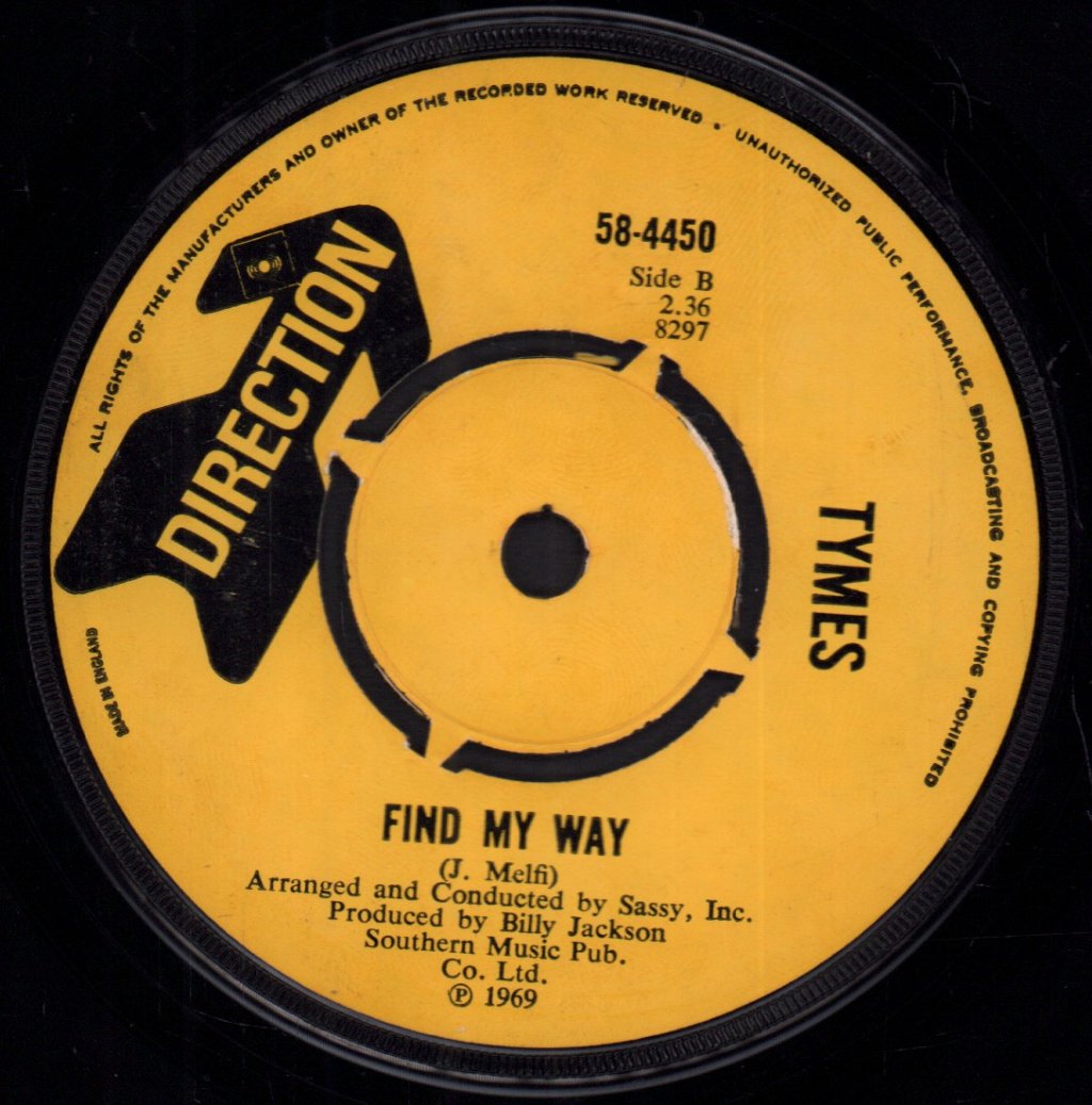 Tymes - If You Love Me Baby - 7 Inch