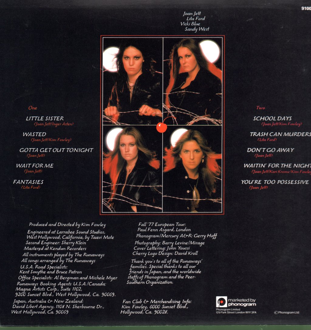 Runaways - Waitin' For The Night - Lp