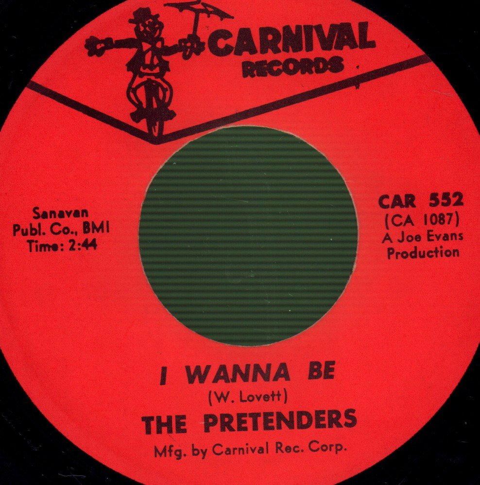 Pretenders (Soul) - I Wanna Be - 7 Inch