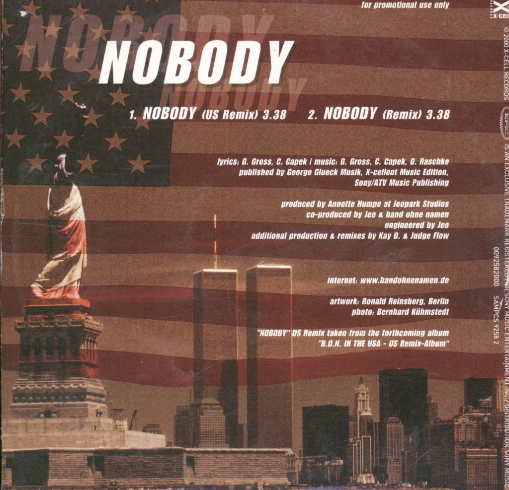 Bon - Nobody - Cd