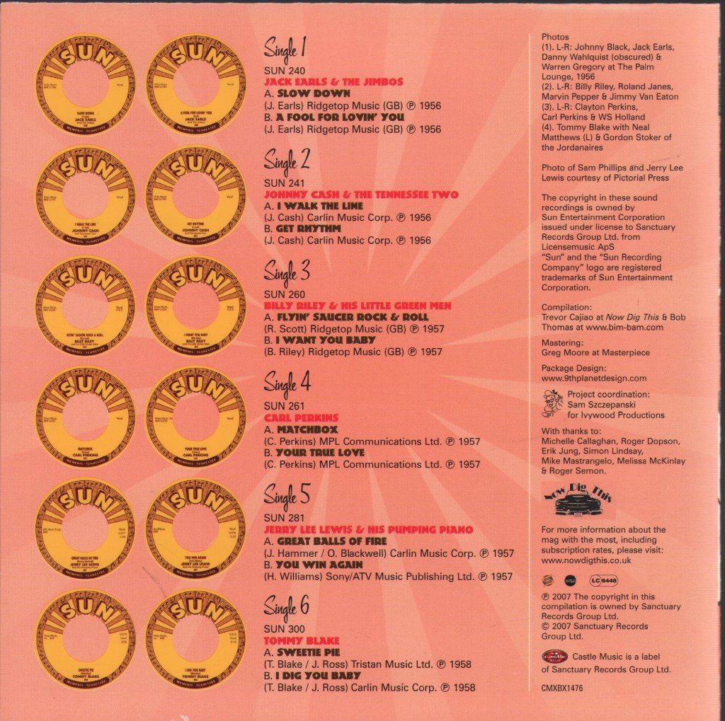 Various Artists - Get Rhythm! Hot Wax From The Sun Vaults - 7 Inch Box Set