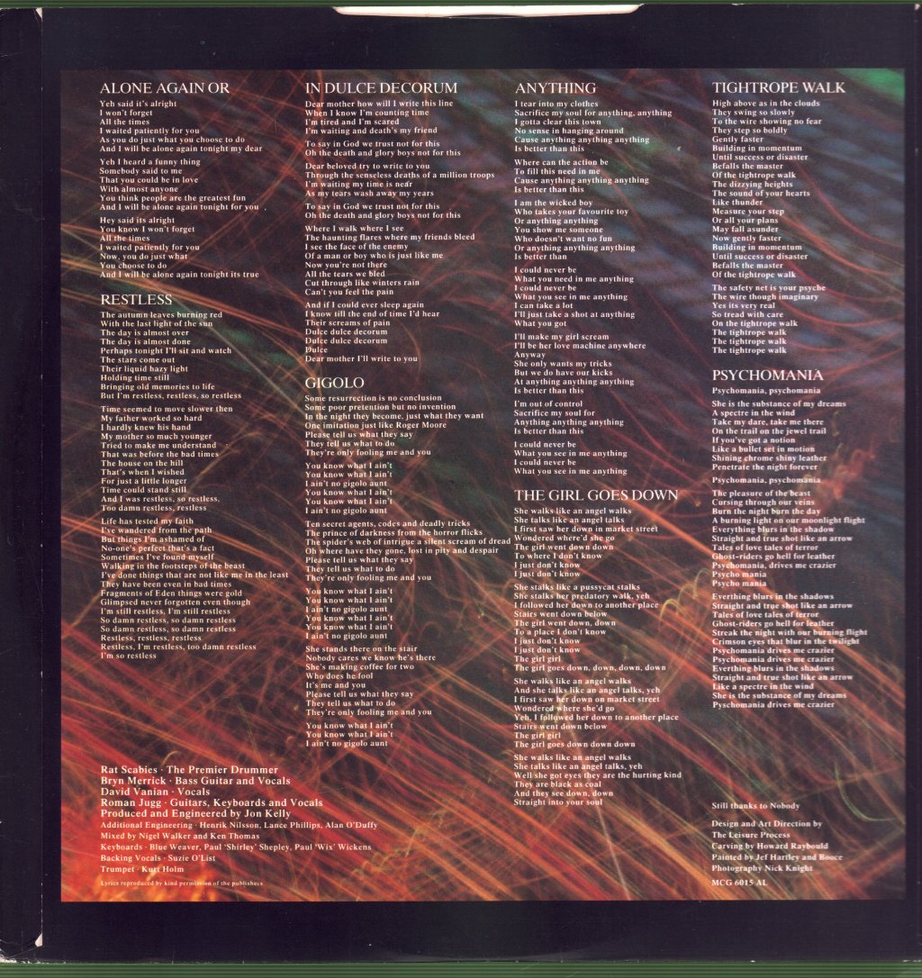 Damned - Anything - Lp