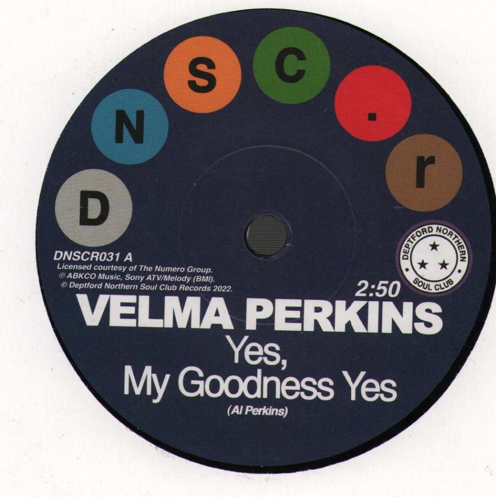 Velma Perkins - Yes, My Goodness Yes - 7 Inch