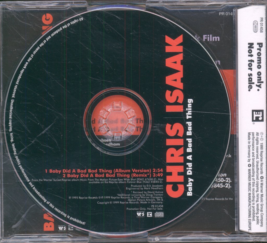 Chris Isaak - Baby Did A Bad Bad Thing - Cd