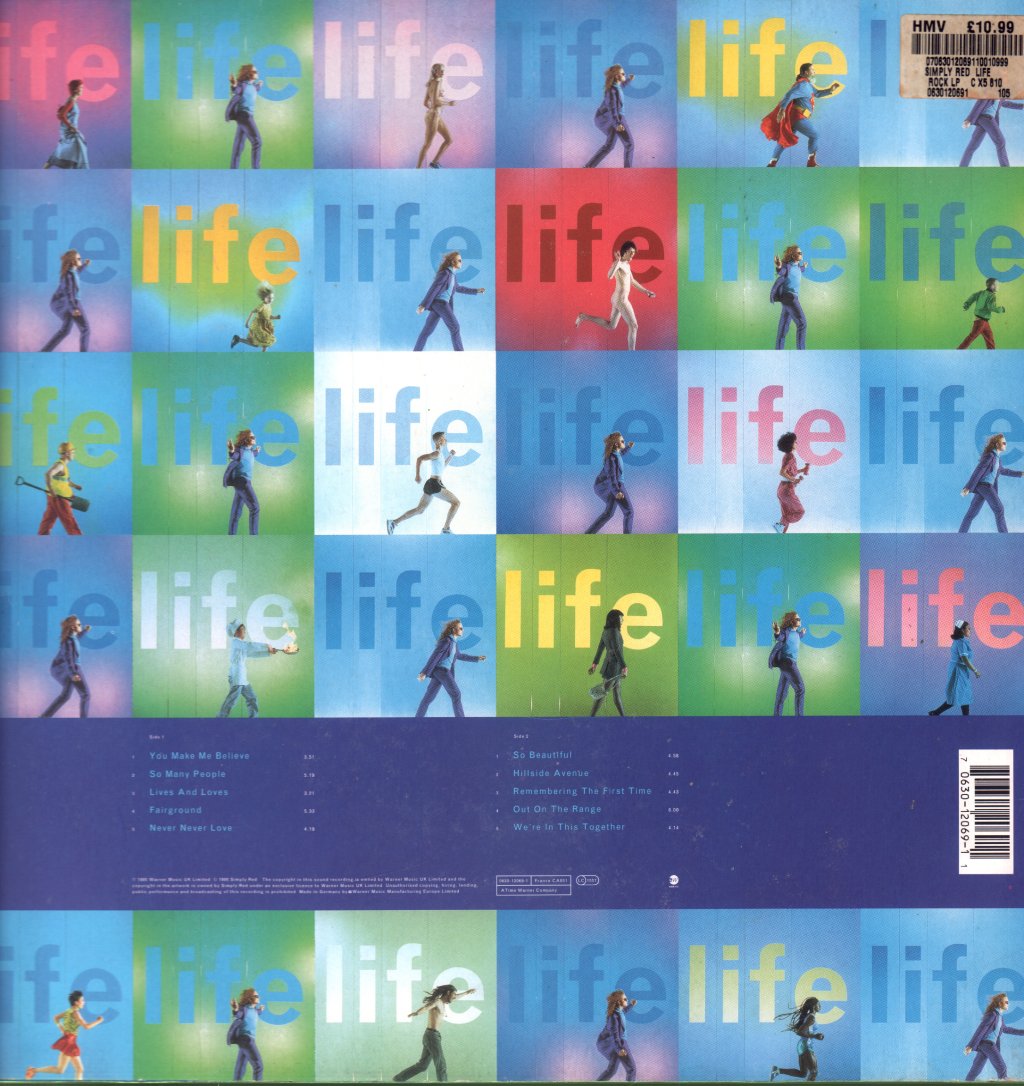 Simply Red - Life - Lp