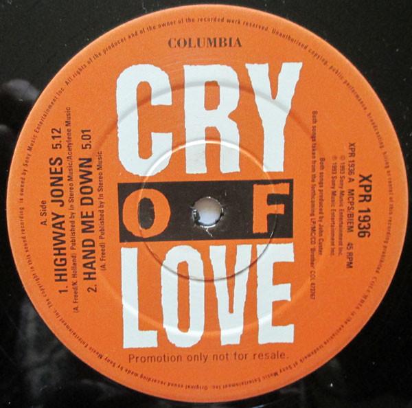 Cry Of Love - Cry Of Love - 12 Inch