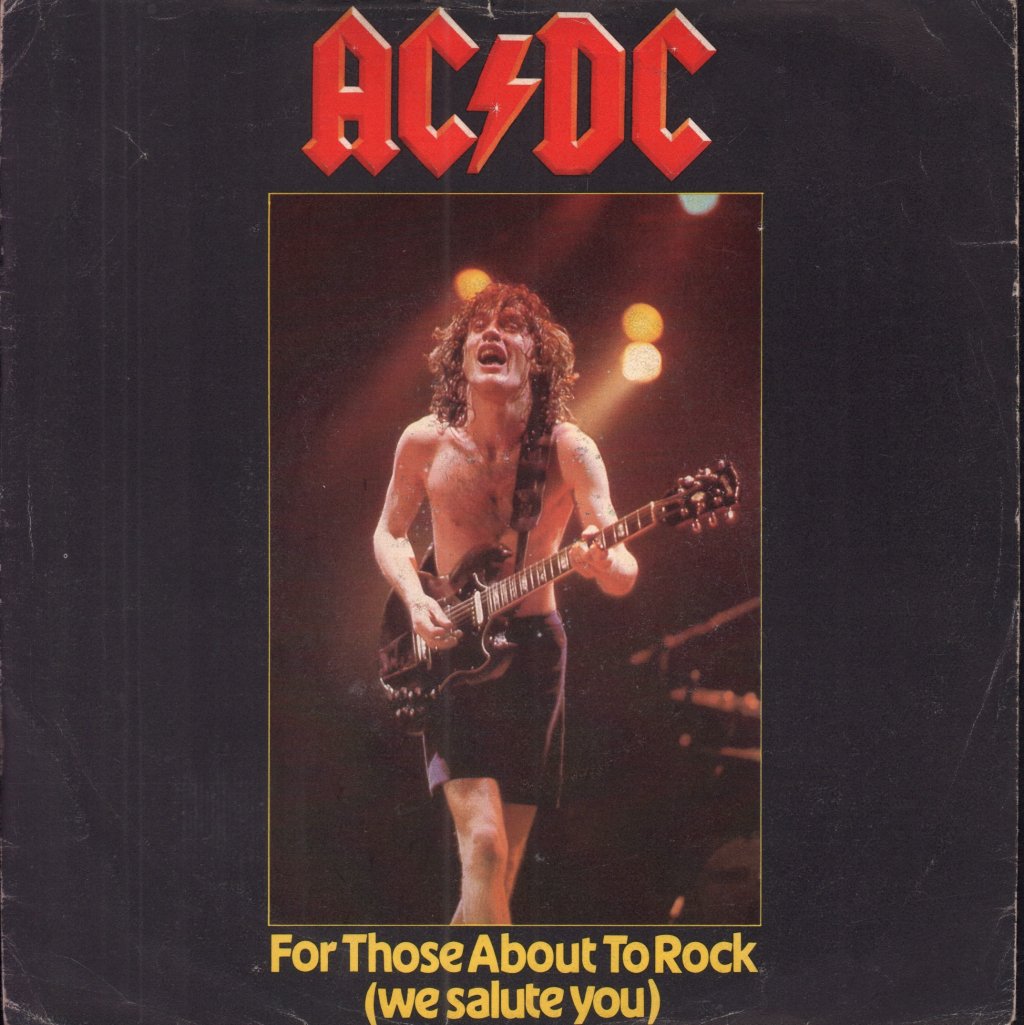 AC/DC - For Those About To Rock - 7 Inch
