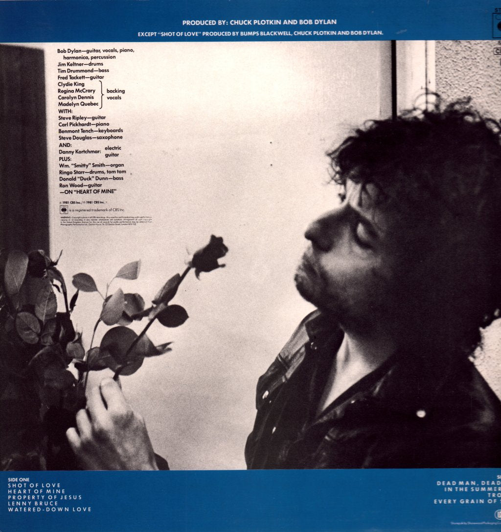 Bob Dylan - Shot Of Love - Lp