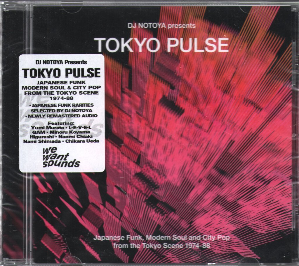 DJ Notoya - Tokyo Pulse (Japanese Funk, Modern Soul And City Pop From The Tokyo Scene 1974-1988) - Cd