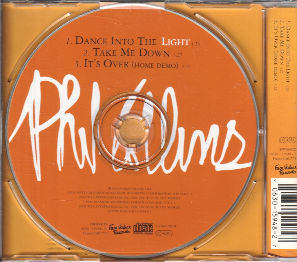 Phil Collins - Dance Into The Light - Cd