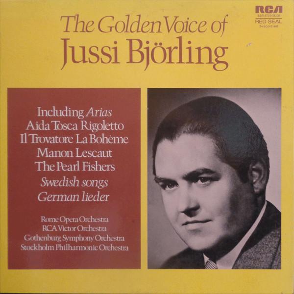 Jussi Bjorling - Golden Voice Of - Triple Lp