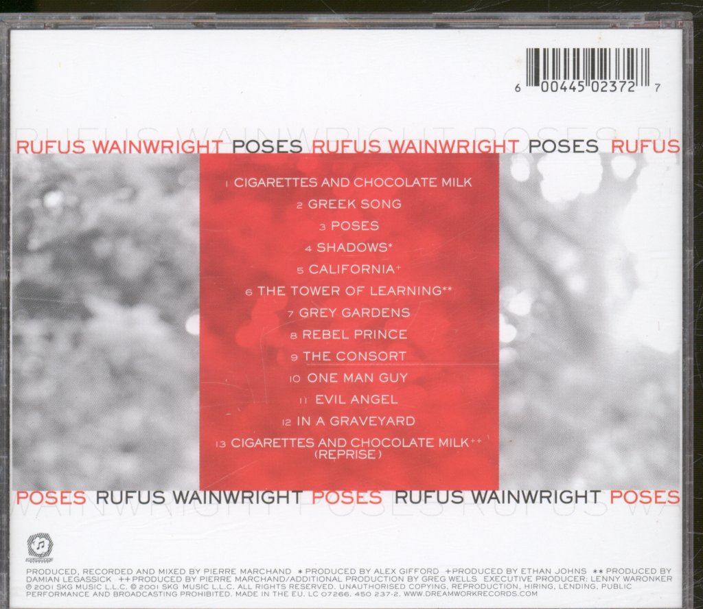 Rufus Wainwright - Poses - Cd