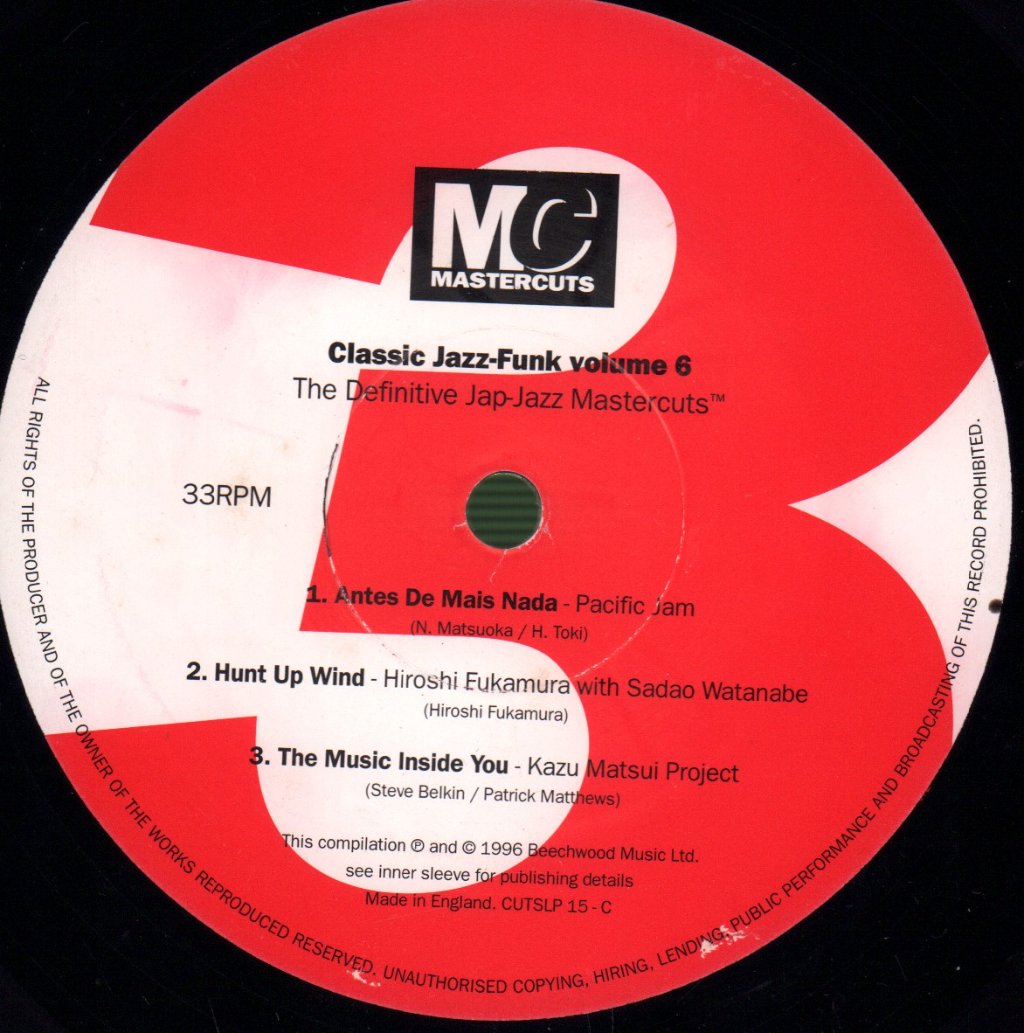 Various Artists - Classic Jazz-Funk Mastercuts Volume 6 - Double Lp