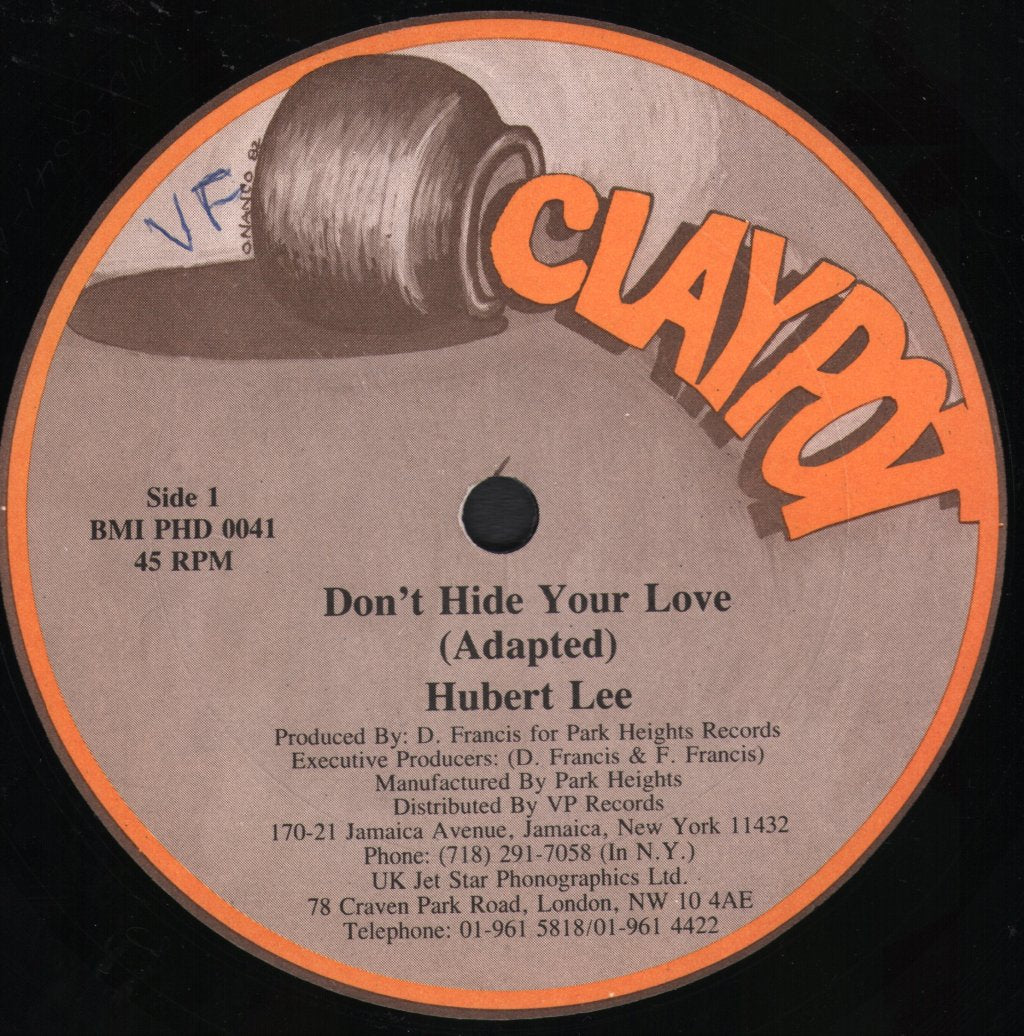 Hubert Lee - Don't Hide Your Love - 12 Inch