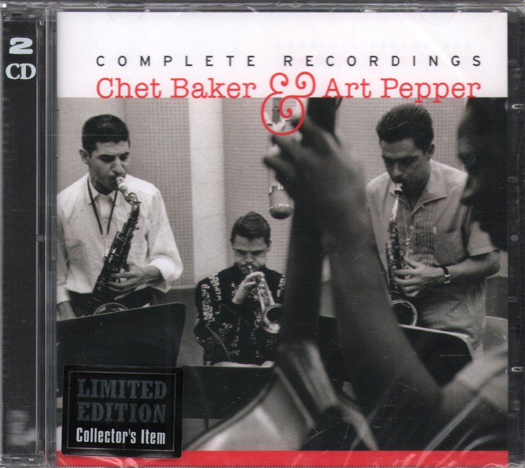 Chet Baker & Art Pepper - Complete Recordings - Double Cd
