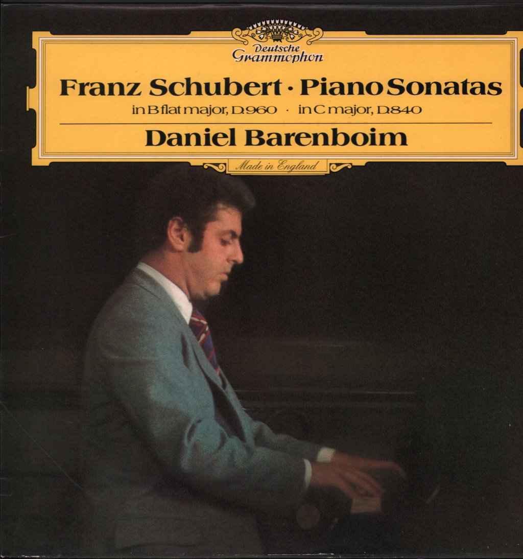 Daniel Barenboim - Franz Schubert - Piano Sonatas - Lp