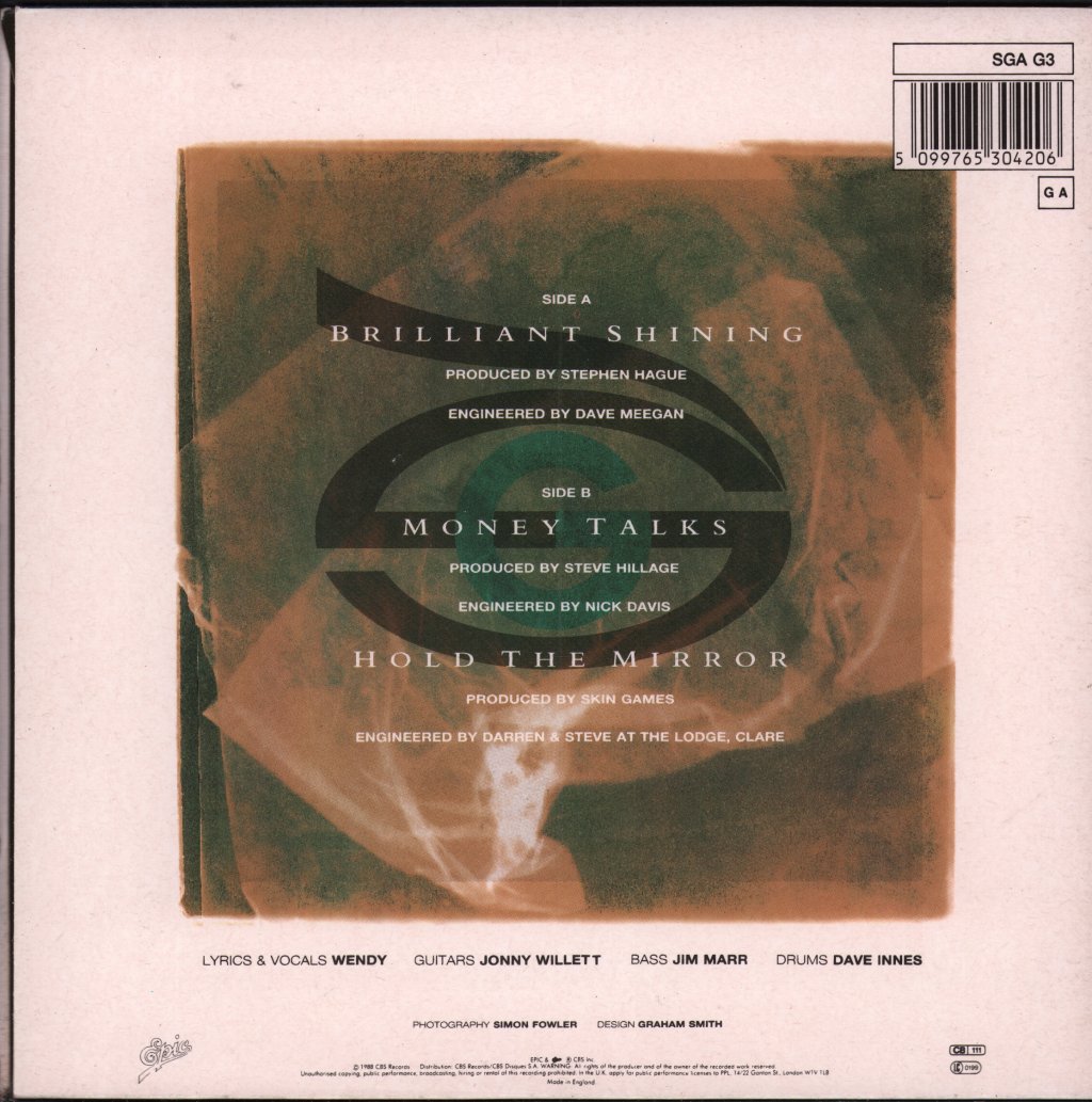 Skin Games - Brilliant Shining - 7 Inch