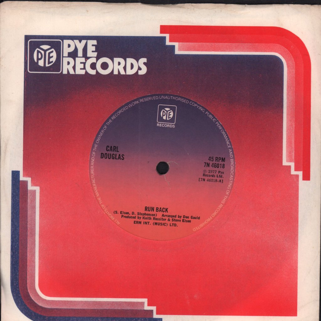 Carl Douglas - Run Back - 7 Inch