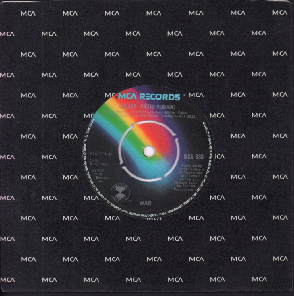 War - Galaxy - 7 Inch