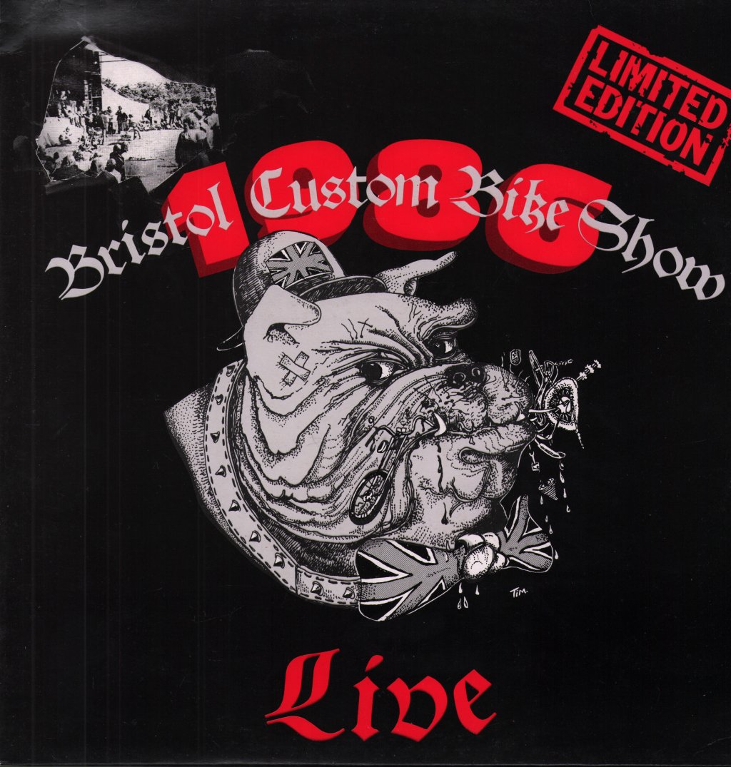 Various Artists - 1986 Bristol Custom Bike Show - Live - Lp