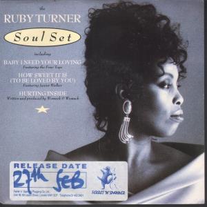 Ruby Turner - Soul Set - 7 Inch